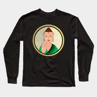 Tibetan Buddha Long Sleeve T-Shirt